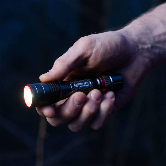 Ліхтар тактичний Falcon Eye Alpha 125 (125 Lm) Focus (FHH0120)