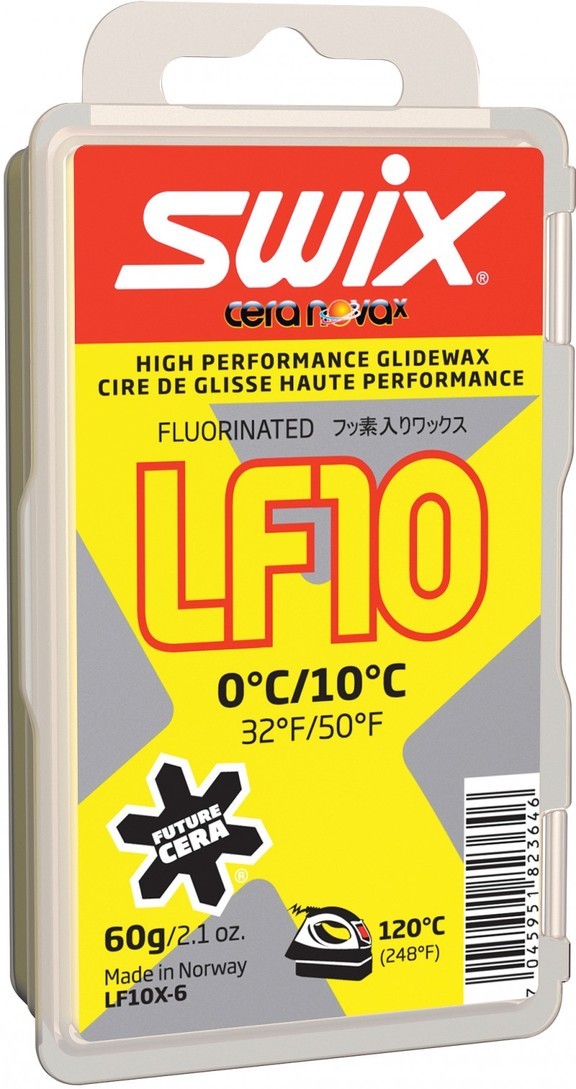 Низькофтористий парафін Swix LF10X Yellow 60g