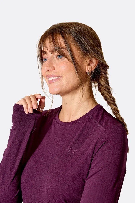Футболка женская Rab Force LS Tee Womens