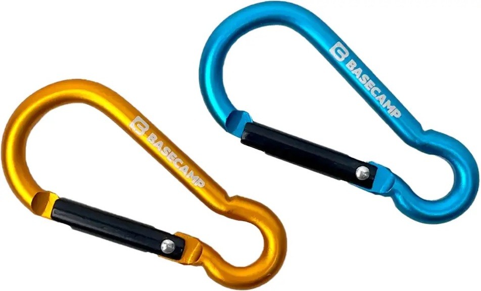 Набор алюминиевых сервисных карабинов Base Camp Omega 6 Straight Set, 2 шт.