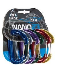Комплект карабинов Camp Nano 23 (6 шт.)