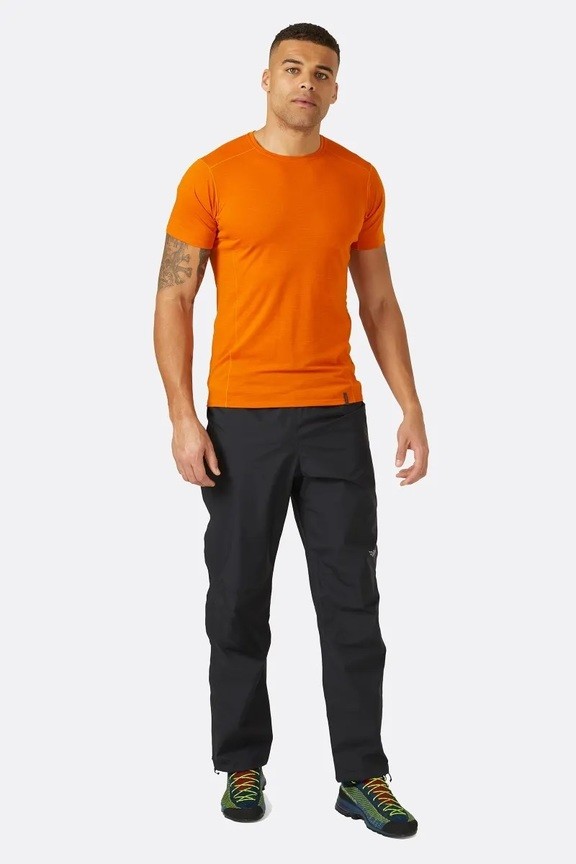 Штаны мужские Rab Downpour Eco Waterproof Full Zip Pants