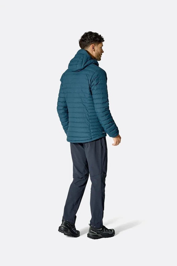 Чоловічий пуховик Rab Microlight Windstopper Hoody