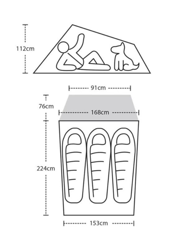 Палатка Big Agnes C Bar 3