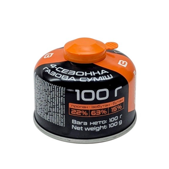Газовый баллон BaseCamp 4 Season Gas 100 г