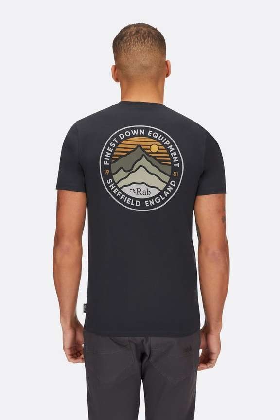 Футболка чоловіча Rab Basecamp 3 Peaks Tee Man