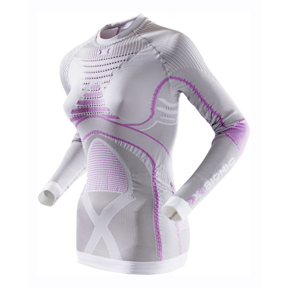 Жіноча термофутболка X-Bionic Radiactor Evo Shirt Long Sleeves Round Neck Woman