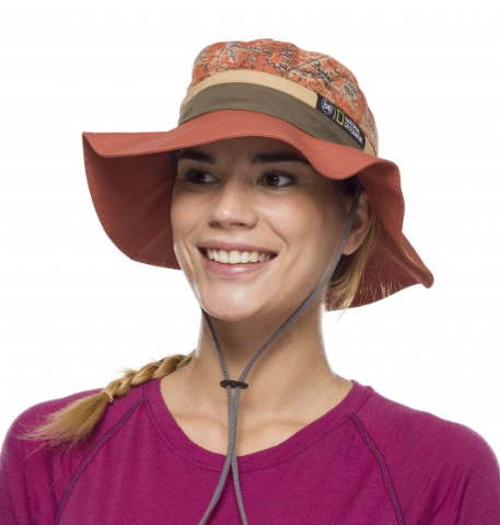 Шляпа Buff National Geographic Booney Hat nomad rusty