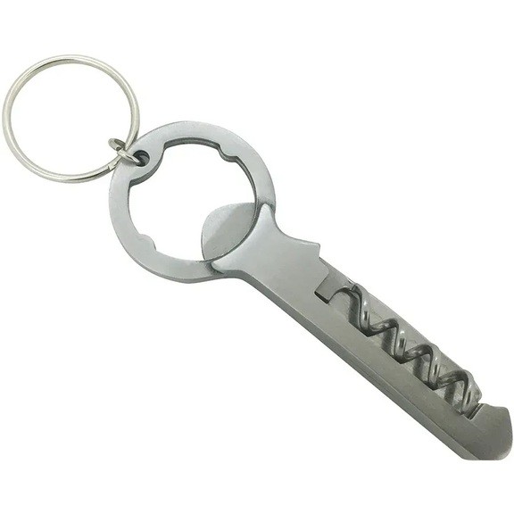 Брелок-ніж-штопор Munkees 3456 SS Corkscrew