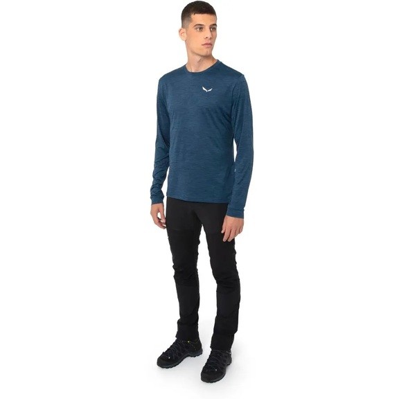 Футболка мужская Salewa Puez Melange Dry Men L/S Tee