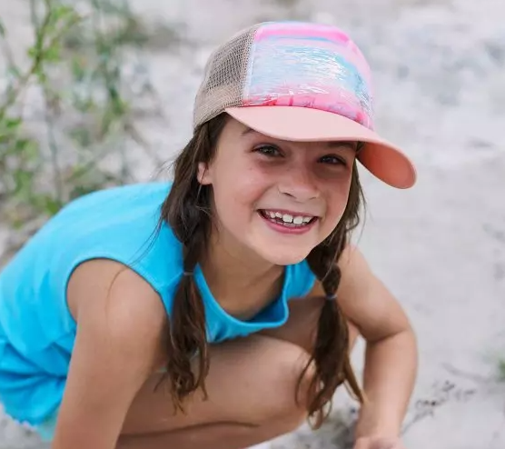 Кепка Buff KIDS TRUCKER CAP zina pink