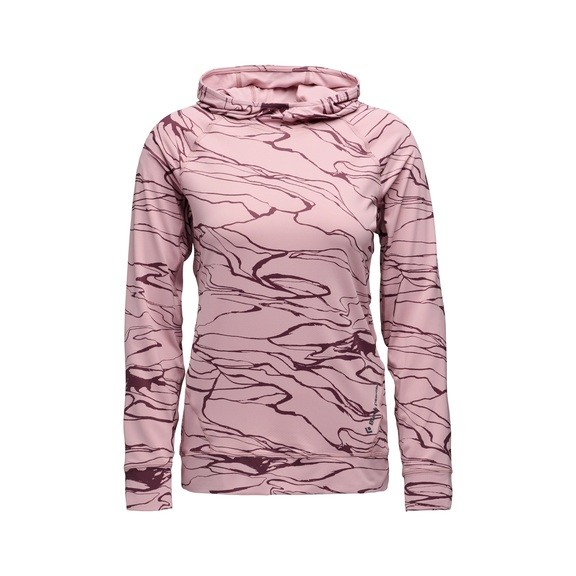 Толстовка женская Black Diamond W LS Alpenglow Hoody