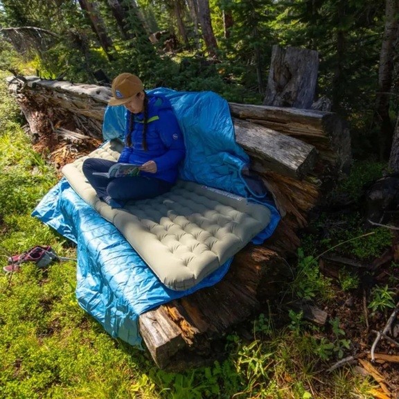 Коврик надувной Big Agnes Campmeister Deluxe Insulated 25x72 Wide Regular