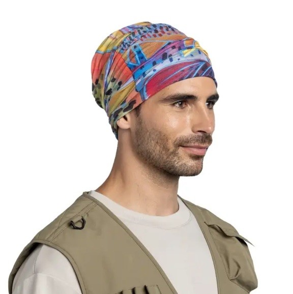 Шарф-труба Buff Coolnet UV Derek De Young, Trout Confetti