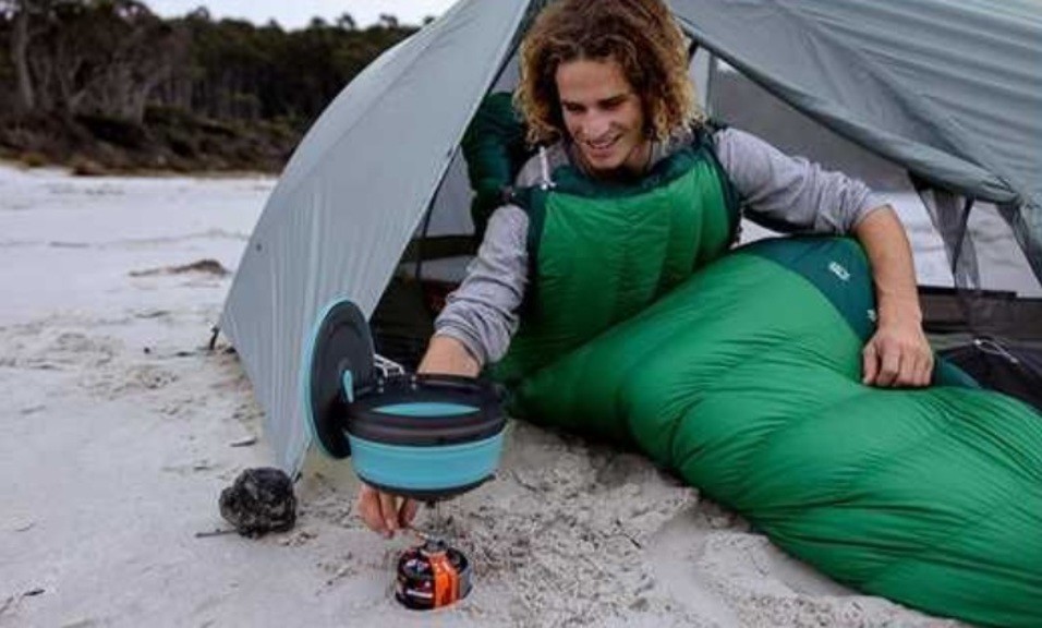 Кастрюля складная с чехлом Sea to Summit Frontier UL Collapsible Pot w/Sack, 2.2 L