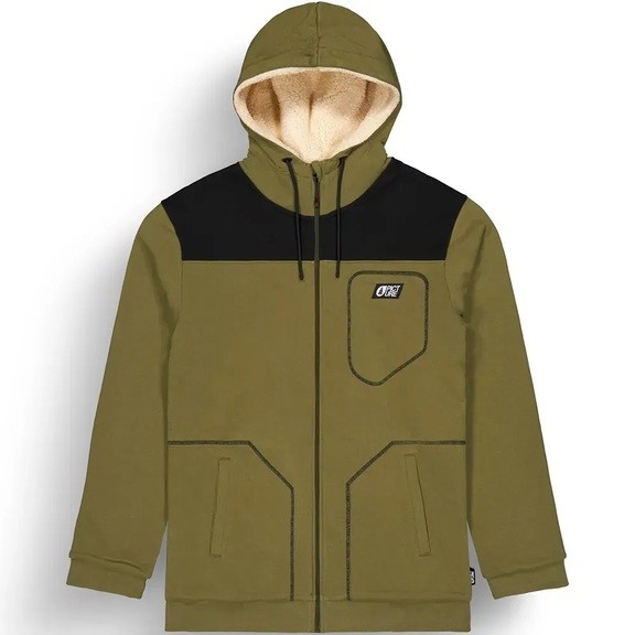 Толстовка мужская Picture Organic Basement Plush Zip Man
