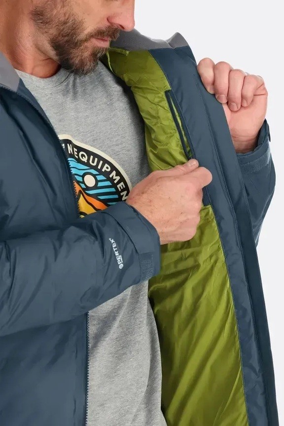 Мембранная мужская теплая куртка Rab Valiance Jacket