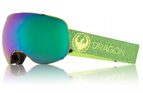 Маска Dragon X2 Lumalens Green Ion/L.Amber 17/18