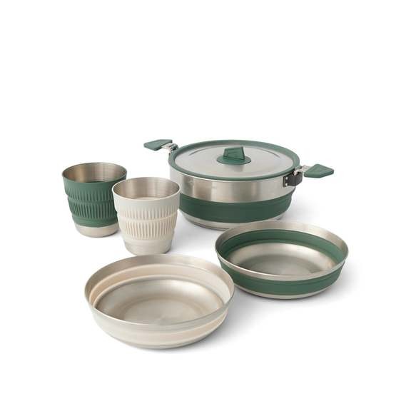 Набор посуды Sea to Summit Detour Stainless Steel One Pot Cook Set w/Sack с чехлом