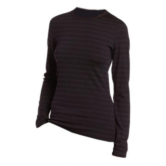 Кофта женская Icebreaker BF 260 Tech Top LS Crewe Stripe
