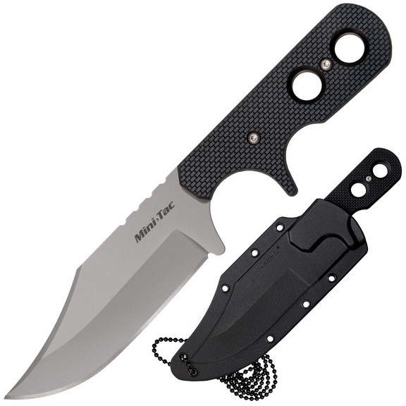 Нож с фиксированным клинком Cold Steel Mini Tac Bowie