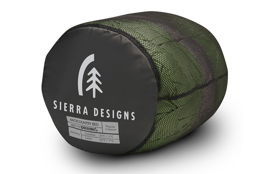 Спальник Sierra Designs Backcountry Bed 800F 3-season Long