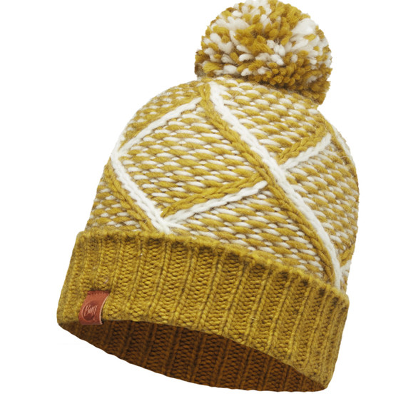 Шапка Buff Knitted Hat Plaid Tobacco