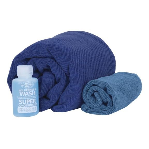 Набор полотенец Sea To Summit Tek Towel Wash Kit L + туристическое мыло