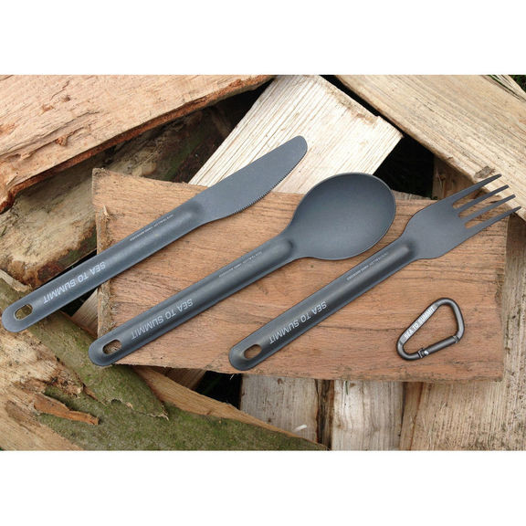Набор столовых приборов Sea To Summit Alpha Light Cutlery Set ложка, вилка и нож