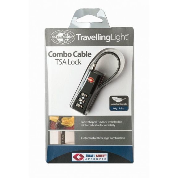 Замок для багажа Sea To Summit TSA Travel Combo Cable Lock