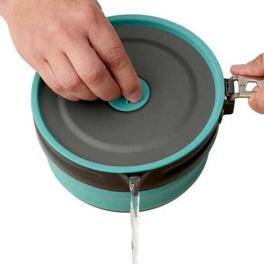 Кастрюля складная с чехлом Sea to Summit Frontier UL Collapsible Pot w/Sack, 2.2 L