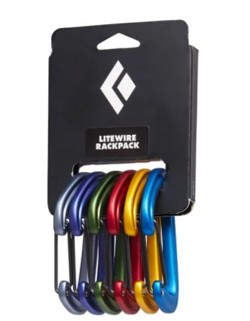 Набор карабинов Black Diamond LiteWire Rackpack