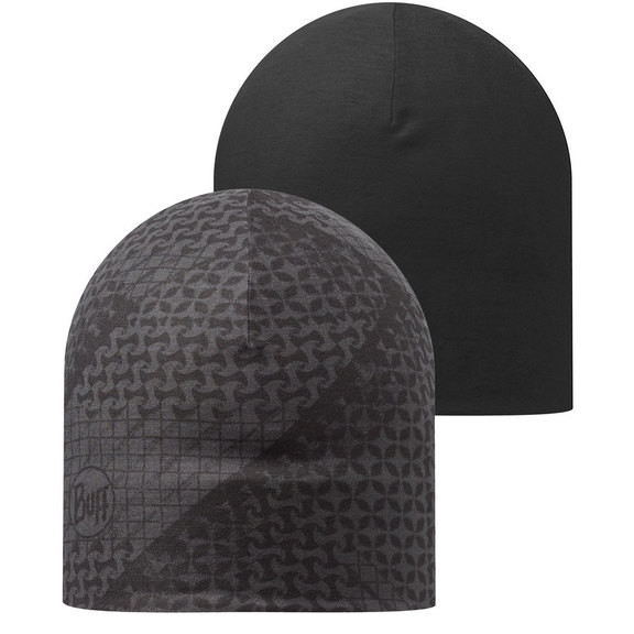 Шапка Buff Microfibre Reversible Hat Tanju Graphite/Black