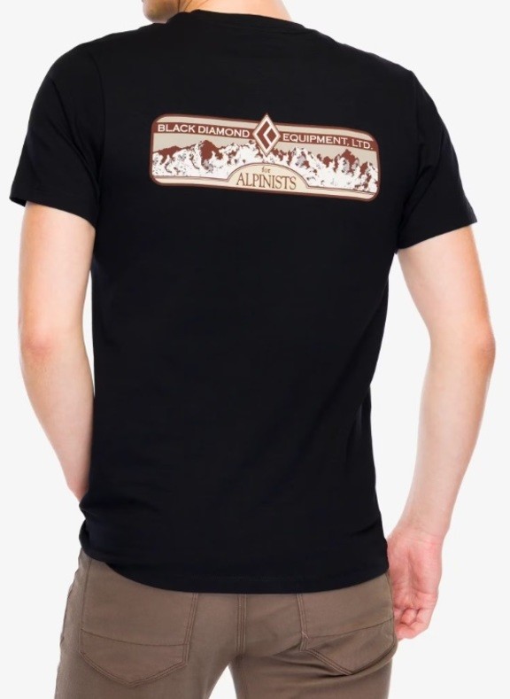 Футболка мужская Black Diamond M Heritage Alpinist SS Tee