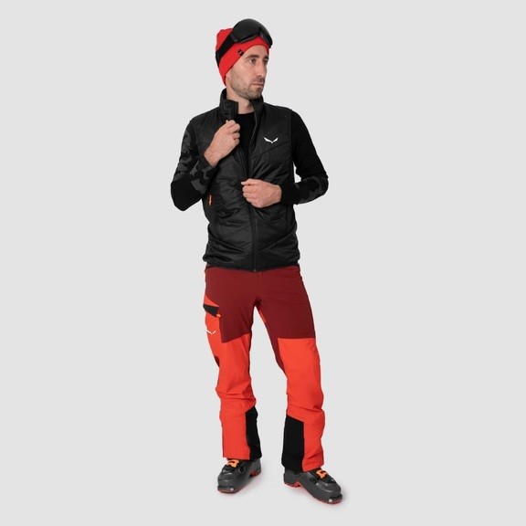 Безрукавка чоловіча Salewa Ortles Hybrid Tirolwool Vest Mens