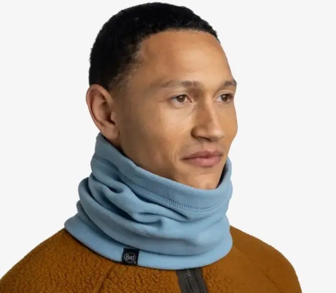 Шарф-труба Buff Polar Neckwarmer Solid, Lake Blue