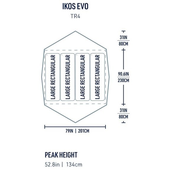 Намет Sea to Summit Ikos Evo TR4