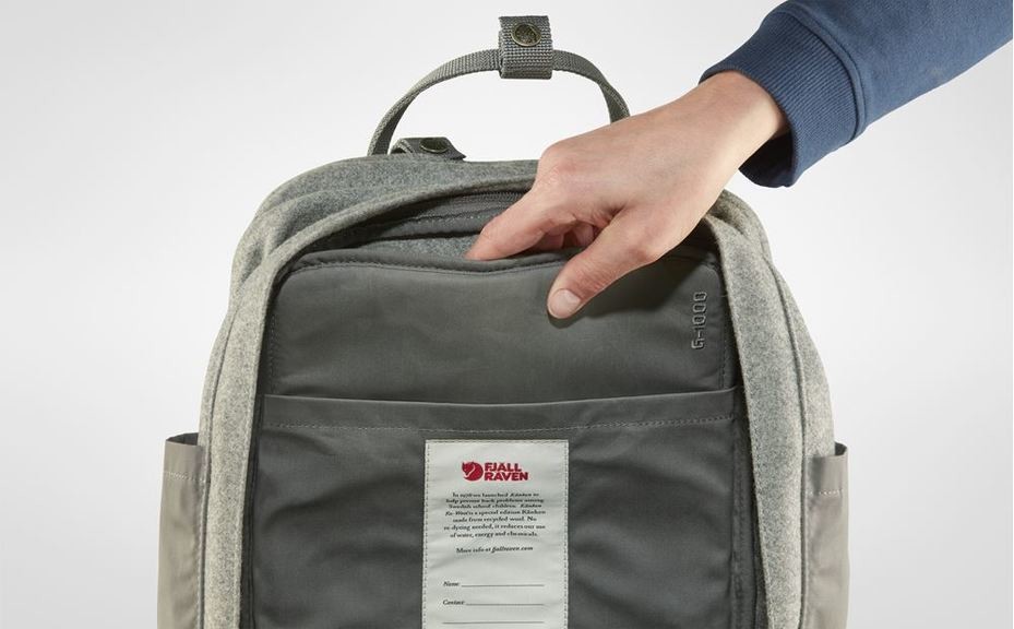 Рюкзак для ноутбука Fjallraven Kanken Re-Wool Laptop 15