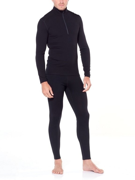 Термофутболка чоловіча з довгим рукавом Icebreaker 260 Tech LS Half Zip Man  