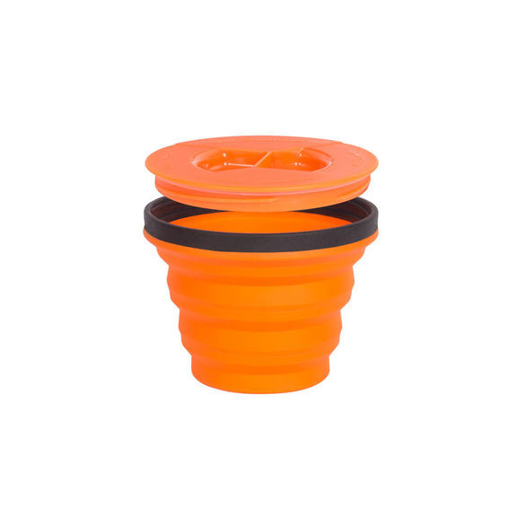 Кухоль складний з кришкою Sea To Summit X-Seal & Go Small