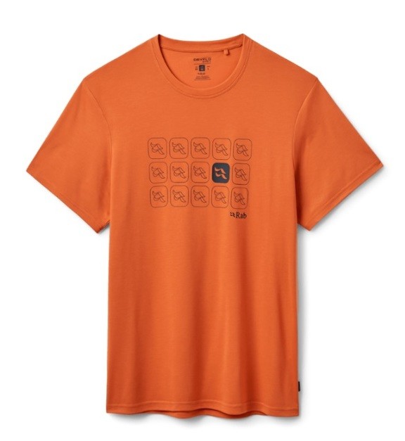 Футболка мужская Rab Crimp Block Title Tee