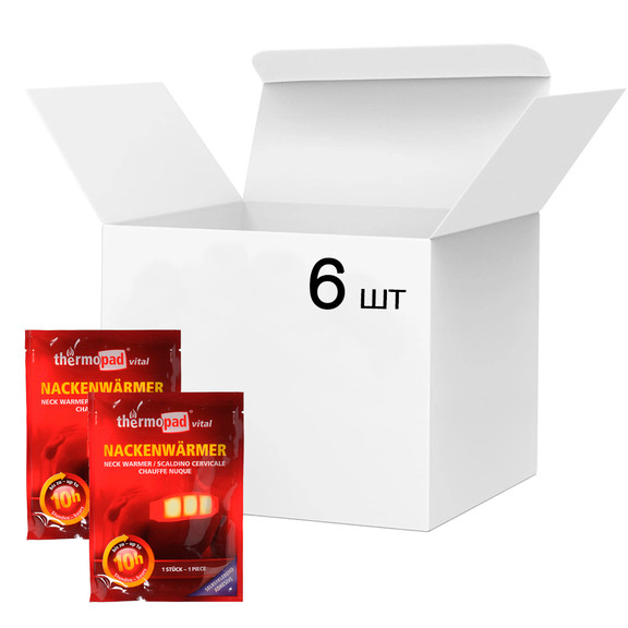 Химическая грелка для шеи Thermopad Neck Warmer, 6 шт.
