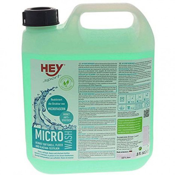 Миючий засіб для термобілизни та флісу HEY-Sport Micro Wash 2,5