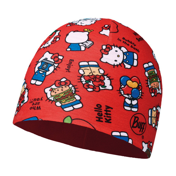 Шапка Buff Child Microfiber & Polar Hat Hello Kitty Foodie Red