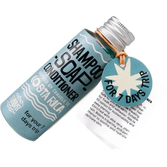 Шампунь-мило-кондиціонер Turbat Costa Rica Refill - 50г/50мл