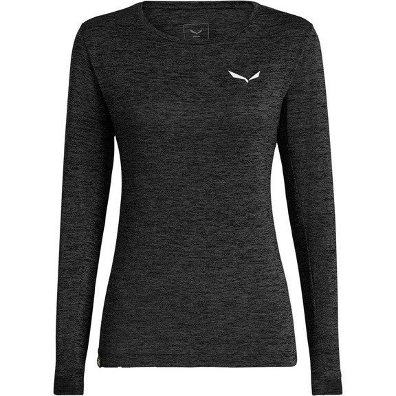 Футболка женская Salewa Puez Melange Dry Womens L/S Tee