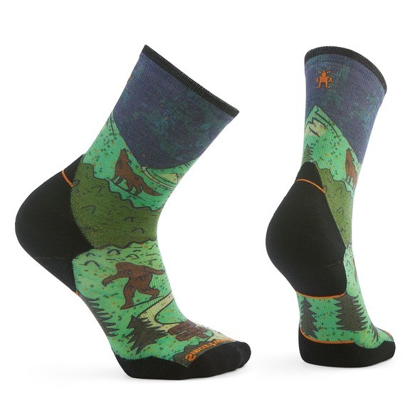 Шкарпетки чоловічі Smartwool Trail Run Targeted Cushion Neature Print Crew Man