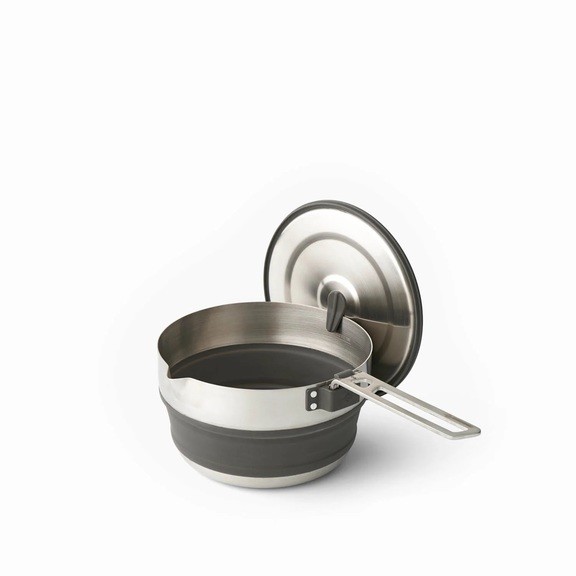 Кастрюля складная Sea to Summit Detour Stainless Steel Collapsible Pouring Pot 1,8 L