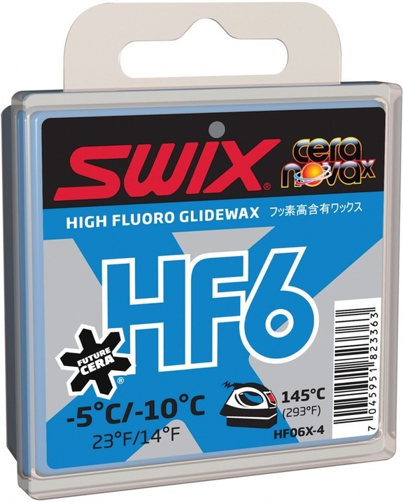 Высокофтористый парафин Swix HF6X 40g