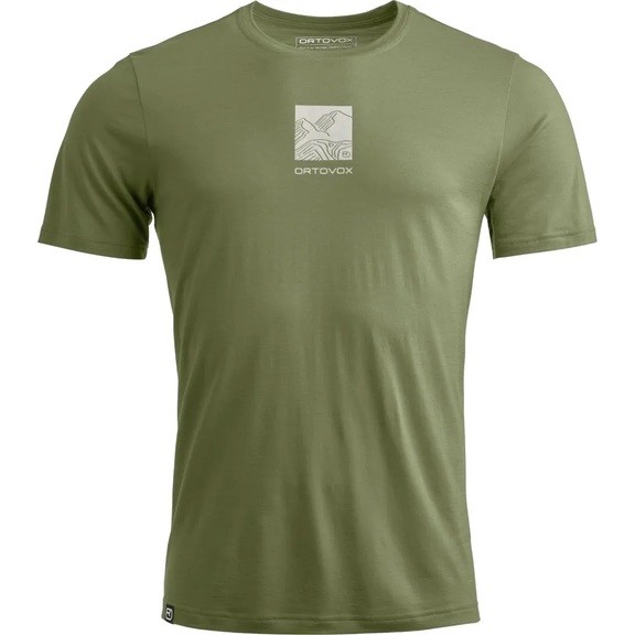 Футболка чоловіча Ortovox 120 Cool Tec Abstract TS Men